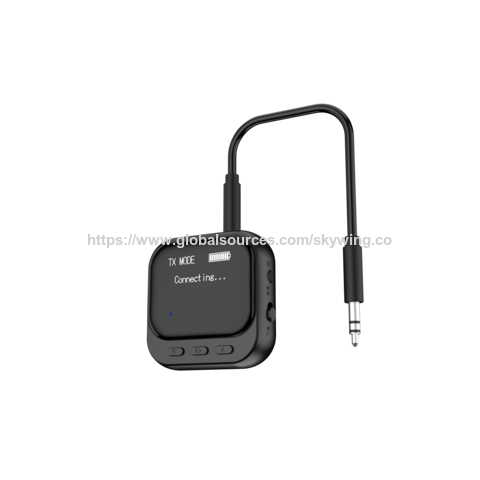 Émetteur et Récepteur Bluetooth AUX à Faible Latence OLED ODM/OEM pour TV/Jeux/Voiture/Maison/PS4, pour 2 AirPods/Casques