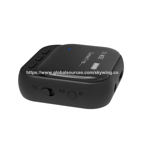 Émetteur et Récepteur Bluetooth AUX à Faible Latence OLED ODM/OEM pour TV/Jeux/Voiture/Maison/PS4, pour 2 AirPods/Casques