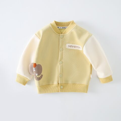 Manteau Épais Personnalisé pour Enfants Automne Hiver Nouvelle Uniforme de Baseball Garçons Veste Varsity Bébé Enfants Tout-Petit Plus Veste Bomber Garçon Tout-Petit