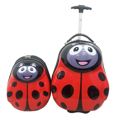 Maleta Infantil con Ruedas y Carcasa Dura para Niños, Equipaje de Viaje Escolar con Diseño de Dibujos Animados