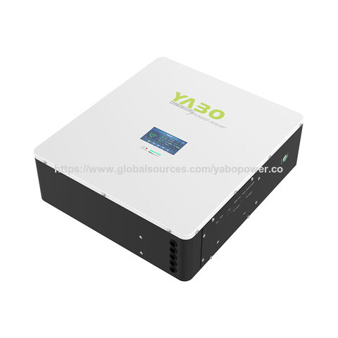 YABO 48V 100Ah LiFePO4 Solarbatterie, Hocheffizient, Lange Lebensdauer, Wandmontage