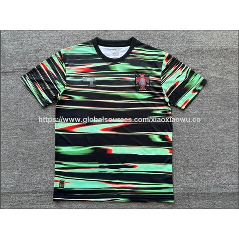 Portugiesische Fußballtrikots für Fans - 25 beliebte Sportoutfits auf Lager, komplette Serie von Fußballtrikots