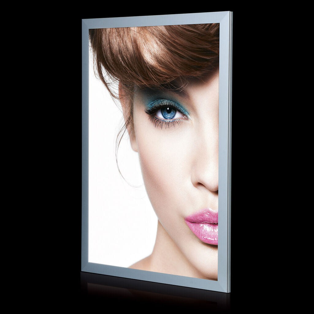 Bulk Buy China Wholesale Gold Frame Illuminated Light Boxes Ultra Thin ...