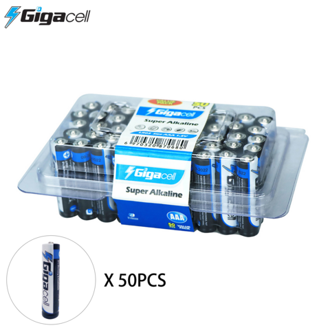 Super Alkaline Batterie AAA Größe 1,5V LR03 Batterie Pile Baterias Pilas Alkalische Batterie