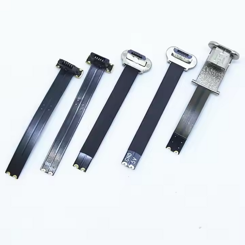 Cable USB FPC FFC plano personalizado, cable de cinta USB a medida
