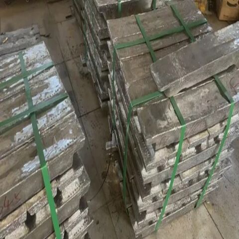 Lingot de zinc/plomb/aluminium à prix d'usine 99,99 % 99,995 % Lingot d'alliage métallique fabriqué en Chine