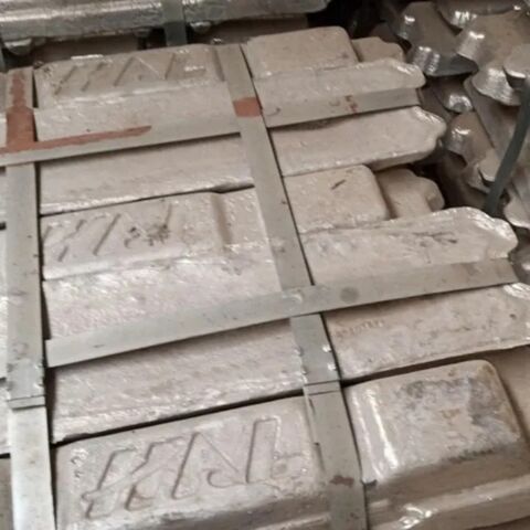 Lingot de zinc/plomb/aluminium à prix d'usine 99,99 % 99,995 % Lingot d'alliage métallique fabriqué en Chine