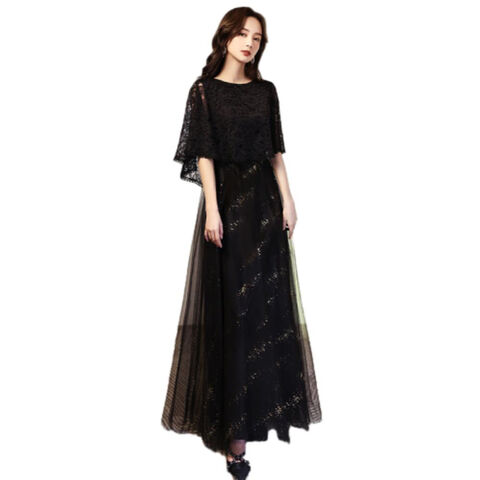 Vestido de Madrinha de Casamento de Luxo Confortável, Comprimento Midi, Vestido de Convidada para Recepção