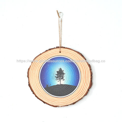 Llaveros de madera personalizados DIY con logo impreso, llavero de madera con logo de 0.5cm, 100% madera