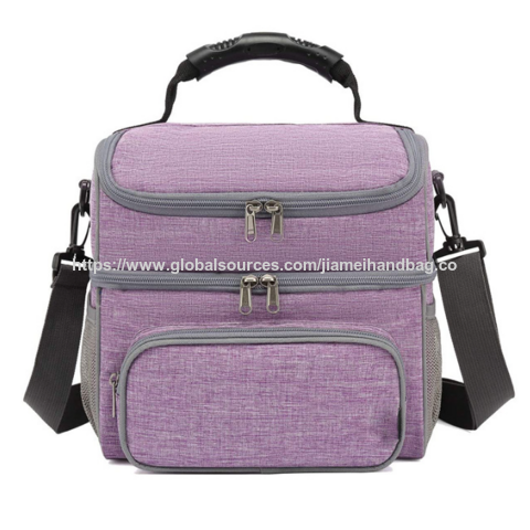 Bolsas isotérmicas de alta calidad para alimentos, reutilizables, con cremallera y aislamiento térmico para el almuerzo. Mantiene la comida caliente durante 8 horas, ideal para exteriores.