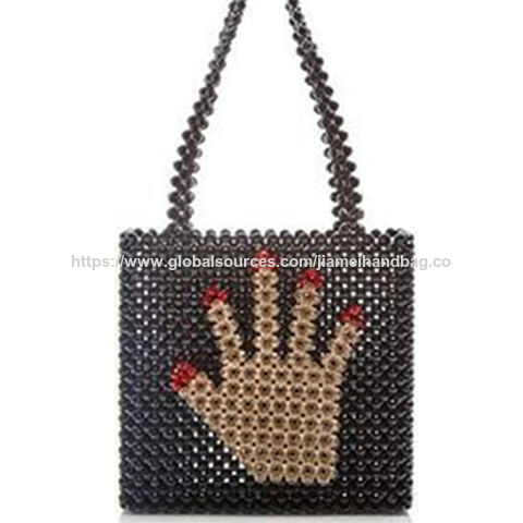 Compre Bolsos De Cuentas Hechos A Mano 100% Diy Coloridos, Bolsos