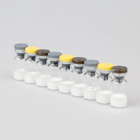 Ventes chaudes de Chine de flacons de poudre de peptide 10/20/30 mg