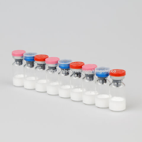 Ventes chaudes de Chine de flacons de poudre de peptide 10/20/30 mg