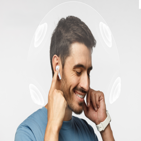 Vente en gros directe d'usine d'écouteurs sans fil TWS pour iPhone, fabricant OEM ODM, prix d'usine, fournisseur avec réduction de bruit ANC