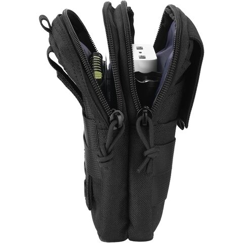 Bolsa de Cintura Tática Molle para Exterior, Pochete, Cinto de Corrida Esportivo, Suporte para Celular, Estojo EDC para Caça