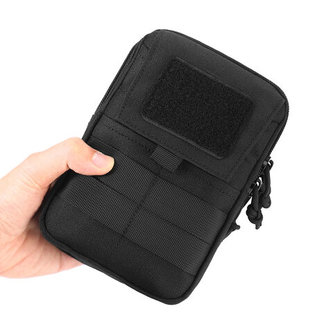 Bolsa de Cintura Tática Molle para Exterior, Pochete, Cinto de Corrida Esportivo, Suporte para Celular, Estojo EDC para Caça