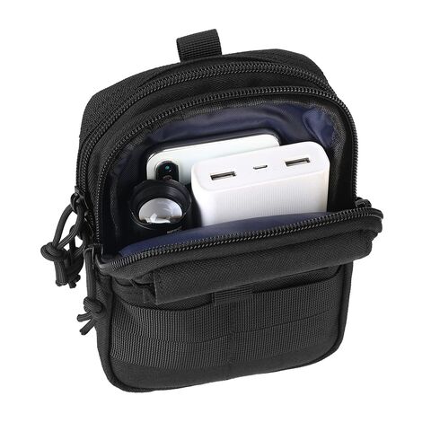 Bolsa de Cintura Tática Molle para Exterior, Pochete, Cinto de Corrida Esportivo, Suporte para Celular, Estojo EDC para Caça