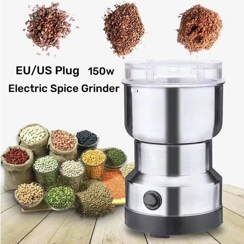 Elektrische Kaffeemühle Küchenmaschine Getreide Nüsse Bohnen Gewürze Getreidemühle Multifunktions-tragbarer Mixer Entsafter