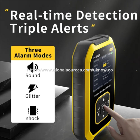 Contador Geiger Portátil Detector de Radiación Nuclear Dosímetro Personal Tester de Radioactividad de Rayos X
