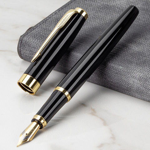 Juego de pluma estilográfica de regalo, pluma de firma para promoción de negocios, caja de regalo de Navidad, novedad de 2022