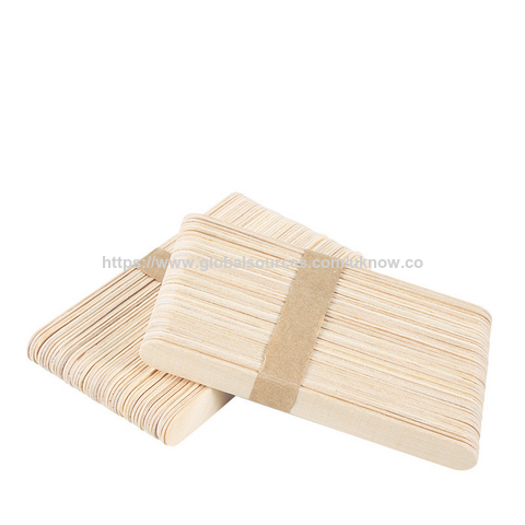 Accessoires d'épilation, bâton de cire dépilatoire, spatule à cire, bâton d'ajustement de cire, abaisse-langue