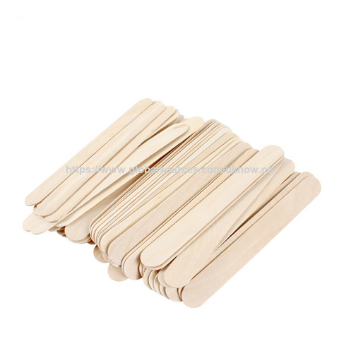 Accessoires d'épilation, bâton de cire dépilatoire, spatule à cire, bâton d'ajustement de cire, abaisse-langue