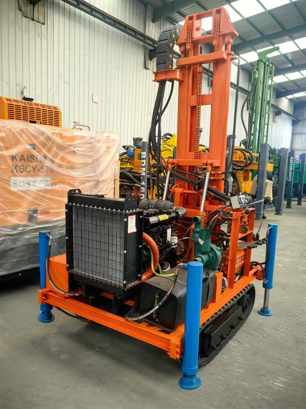 Tracked Ws Rig All New Brand 160m Water Well Drilling Rig Drilling Machine Tracked ...