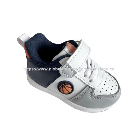 Großhandel Kleinkind Neugeborene Babyschuhe Mode Kinder Sportschuhe für Mädchen Leder Custom Designer Kinder Jungen Freizeitschuhe