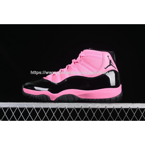 Sportschuhe Air Jordan 11 Retro Schwarz Pink
