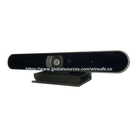 Cámara Web 4K con Encuadre Automático para Videoconferencias, Sistema EPTZ, Enfoque Automático, USB Tipo C, para PC, Webinars, TV, Pantalla Táctil, Altavoz y Micrófono