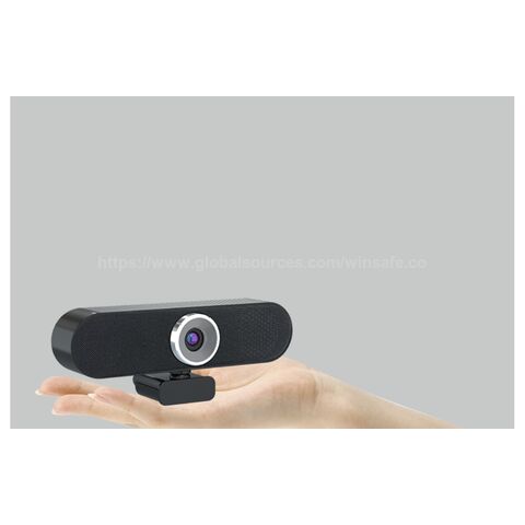 Cámara Web 4K con Encuadre Automático para Videoconferencias, Sistema EPTZ, Enfoque Automático, USB Tipo C, para PC, Webinars, TV, Pantalla Táctil, Altavoz y Micrófono