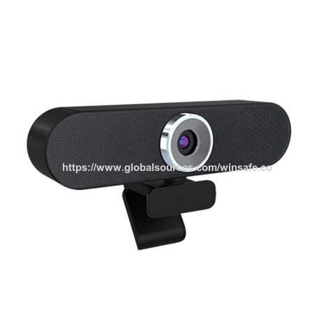 Cámara Web 4K con Encuadre Automático para Videoconferencias, Sistema EPTZ, Enfoque Automático, USB Tipo C, para PC, Webinars, TV, Pantalla Táctil, Altavoz y Micrófono