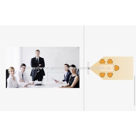 Cámara Web 4K con Encuadre Automático para Videoconferencias, Sistema EPTZ, Enfoque Automático, USB Tipo C, para PC, Webinars, TV, Pantalla Táctil, Altavoz y Micrófono