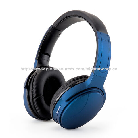 MH-252-19 Casque Bluetooth Miostar d'entrée de gamme V5.3, avec revêtement en caoutchouc