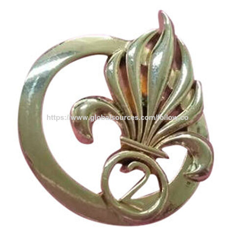 Großer Metallring für Schmuck, Metallhandwerk, schöner Geschenk-Schlüsselanhänger