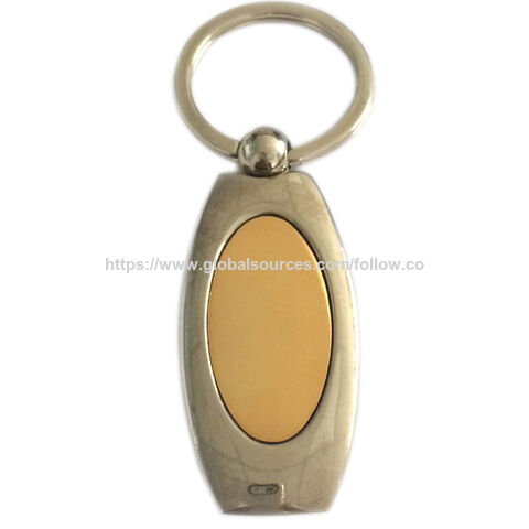 Großer Metallring für Schmuck, Metallhandwerk, schöner Geschenk-Schlüsselanhänger