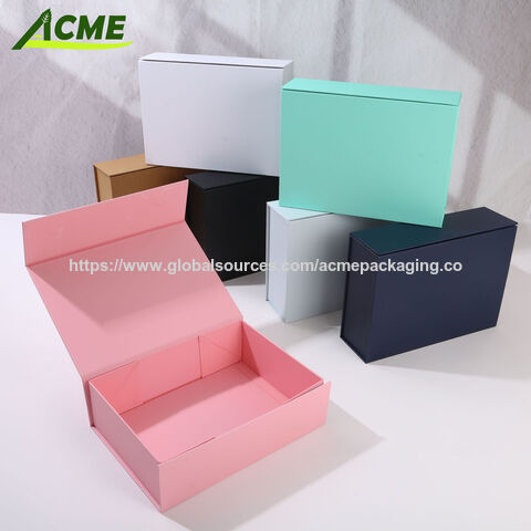 Luxus Magnetische Öko-Papier Box Verpackung Faltbare Papierbox