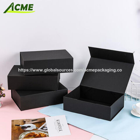 Luxus Magnetische Öko-Papier Box Verpackung Faltbare Papierbox