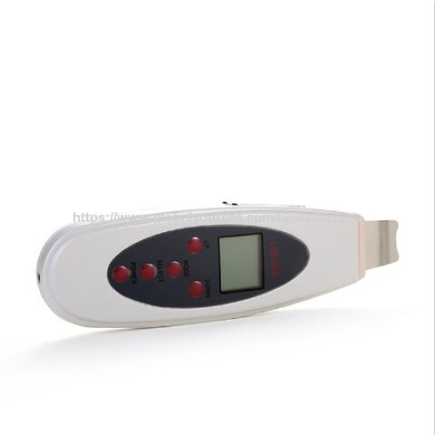 Equipamento Portátil Digital LCD Ultrassônico para Esfoliação da Pele, Limpeza Facial e SPA de Salão - BOWKET