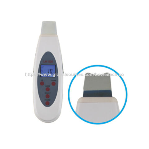 Equipamento Portátil Digital LCD Ultrassônico para Esfoliação da Pele, Limpeza Facial e SPA de Salão - BOWKET