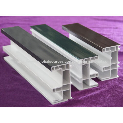 توريد مباشر من المصنع لإطارات النوافذ والأبواب PVC على الطراز الأوروبي، سعر منخفض وجودة عالية