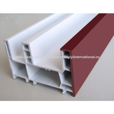 توريد مباشر من المصنع لإطارات النوافذ والأبواب PVC على الطراز الأوروبي، سعر منخفض وجودة عالية