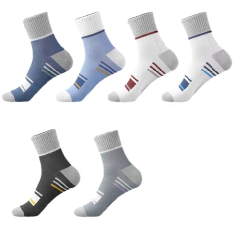 Best-Selling Wholesale Classic Comfortable Trendy Minimalist Ankle Socks Distinctive Striped Elements Socks