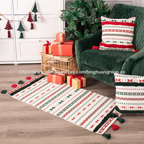 Fundas de Cojín Navideñas Decoración para el Hogar Sofá - Venta al por mayor de fundas decorativas para cojines navideños