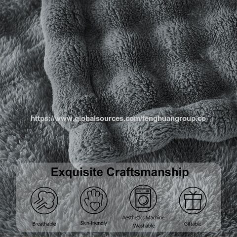 Superweiche, flauschige Fleece-Decke, Kuscheldecken, luxuriöse, niedliche, warme Plüsch-Geschenkdecke im Großhandel