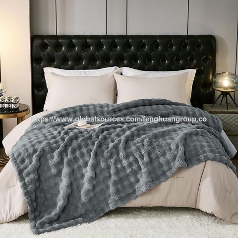 Superweiche, flauschige Fleece-Decke, Kuscheldecken, luxuriöse, niedliche, warme Plüsch-Geschenkdecke im Großhandel