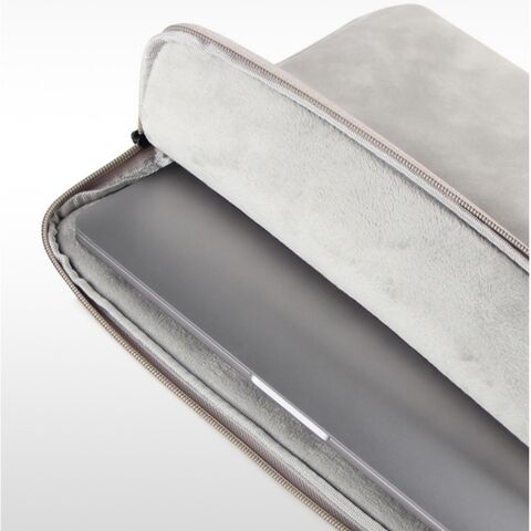 Bolsa Protetora Impermeável para Laptop de Viagem, Antichoque, Capa de Tablet em Couro Sintético, Capa Acolchoada Macia para Laptop de 13 Polegadas/14 Polegadas