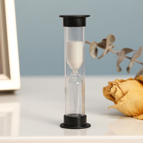 Mini reloj de arena de plástico multicolor, 1/2/3/5/10 minutos - Temporizador de arena decorativo a la venta