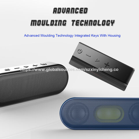 Mini Altavoz Bluetooth RGB de 15W con Sonido Estéreo - Altavoz Inalámbrico Portátil para Negocios