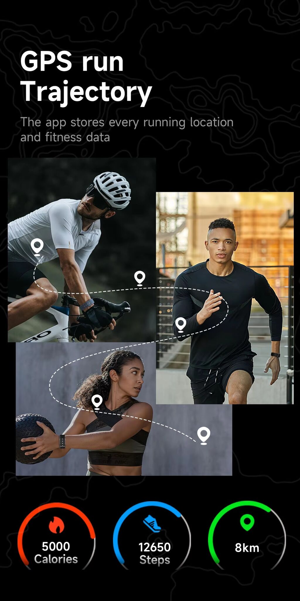 Screen Less Watch 2025 H59 Sports Smart Band Screenless Bracelet 1atm Waterproof Fitness ...